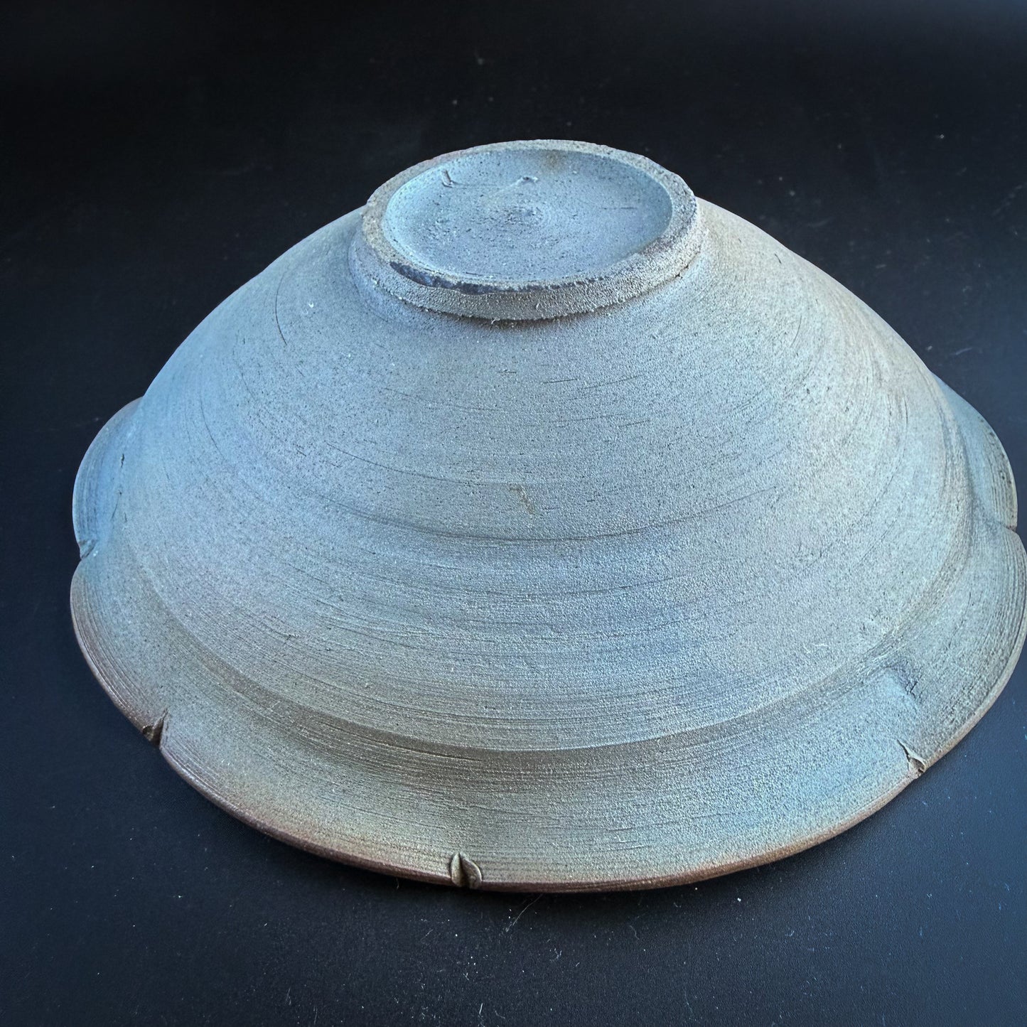 野口悦士  輪花皿